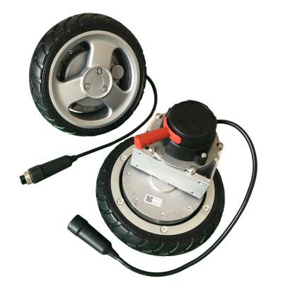 electric wheelchair brushless motor rated power 250W handicapped chairs 500w brusheles wheel chair motor with 8 inches